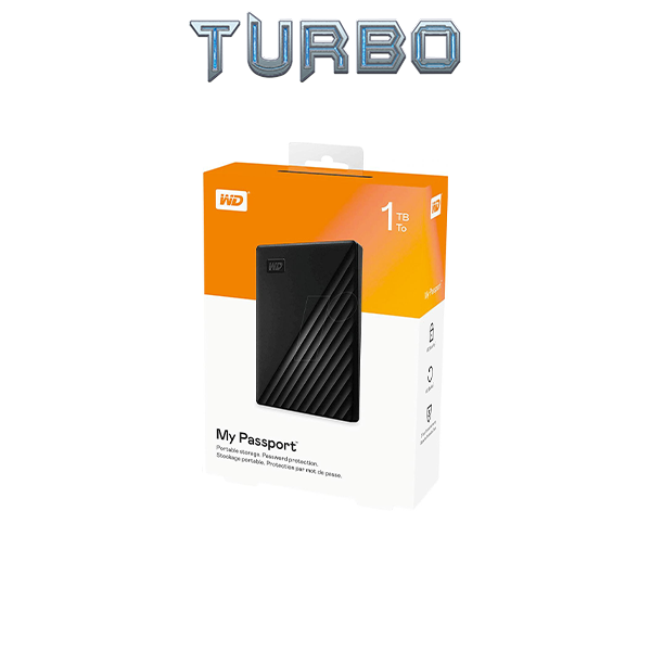 WD 1TB My Passport Portable External Hard Drive